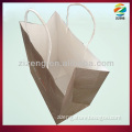 food paper bag take away fast food paper bag with a handle